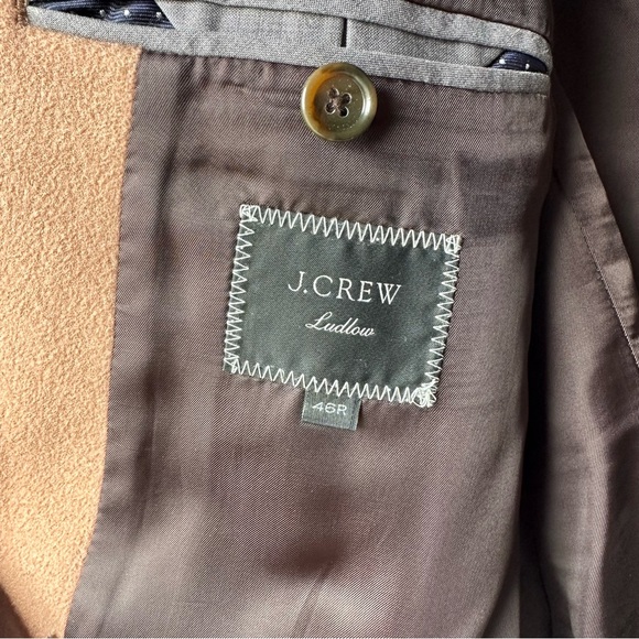 J. Crew Ludlow Topcoat in Wool Blend - Toffee - Picture 9 of 9
